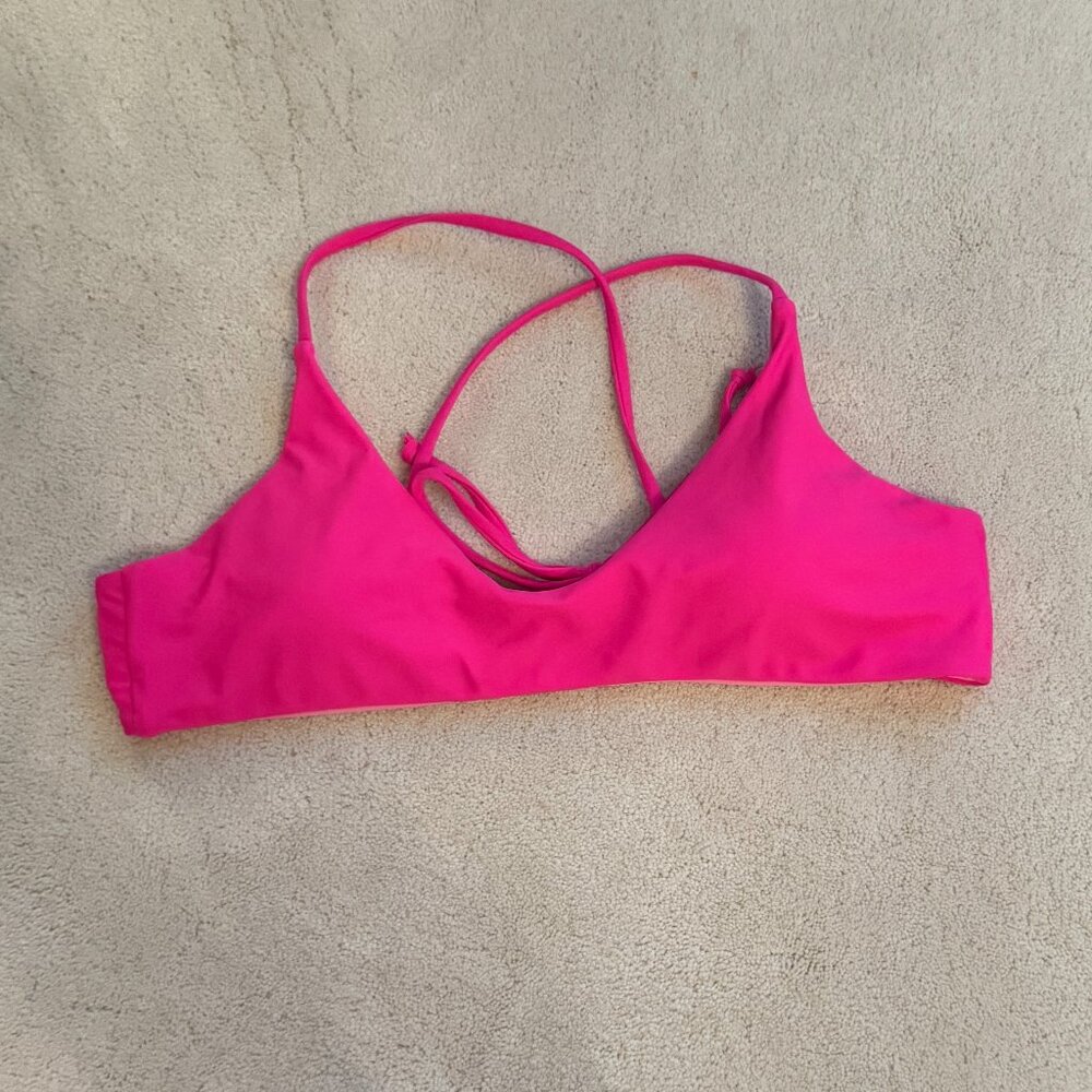 Hot Pink Bikini Top